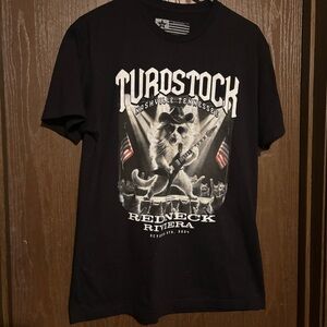 Black Graphic Short Sleeve Tee
